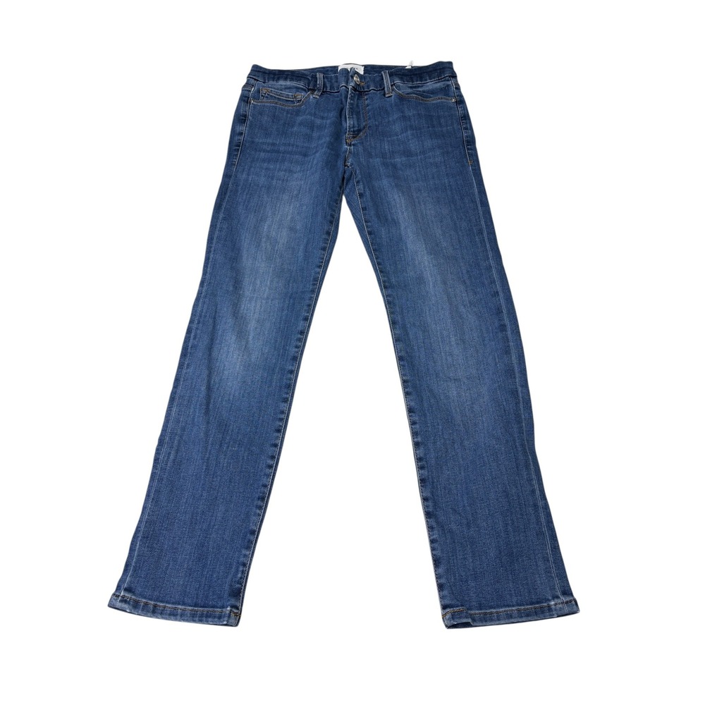 FRAME Le Garcon Slim Boyfriend Jeans Blue LGJW865 W27 L28